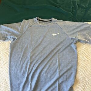 Nike Men's Light Blue Short Sleeve Tee